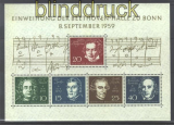 Bund Mi # Block  2 postfrisch Beethovenblock (14942)