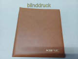 Lindner brauner Karat-Ringbinder mit 10 Karat-Bl�tter gebraucht (59545)