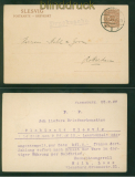 Schleswig GSK Mi # P 1 Auslands-Drucksache 29.2.1920 nach Rotterdam (59007)