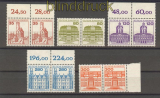 Bund Mi # 1139/43 postfrisch Burgen & Schlsser waagerechte Paare (18052)