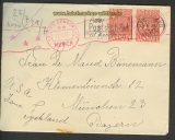 Dänemark Auslands-Zenaur-Brief 1947 Riemer A-28 (24578)