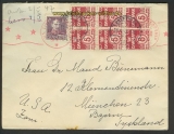 Dänemark Auslands-Zenaur-Brief 1947 Riemer A-27 (24565)