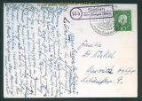 Landpoststempel Sie�en �ber Saulgau (W�rtt.) 1958 (26704)