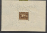 dt. Reich Mi # Block  4 postfrisch Braune Band  (21535)