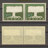 Bund Mi #  294 Europa 1958 ** waagerechtes Paar (17902)
