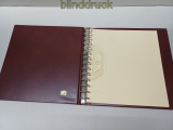 Safe brauner Yokama Ringbinder 775 mit 2 Blatthebern + 2 Vorbl�ttern gebr(60796)
