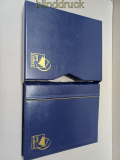 Deutsche Post blauer pro collect Ringbinder mit Kassette + 41 H�llen S1/S2(60697