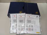 Deutsche Post blauer pro collect RB Kassette 4-Ring-Mechanik + 70 H�llen(60785)