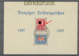 Danzig Mi # Block 3 I mit 274 X I Sonderstempel (45351)