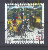Bund Mi # 1337 II gestempelt TdB Plattenfehler Gelnder gebrochen (21235)