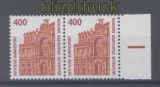 Bund Mi # 1562 postfrisch Sehenswrdigkeiten waagerechtes Paar (42954)