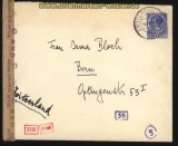 Niederlande Auslands-Zensur-Brief Amsterdam 1943 Deutsche Zensur (29411)