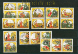 DDR Zusammendrucke Mi # 2914/19 postfrisch WZd 614 - SZd 279 Mrchen (26481)