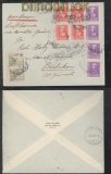 Spanien Auslands-Zensur-LuPo-Brief Barcelona 1939 Spanische Zensur (44167)