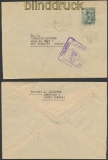 Spanien Zensur-Brief Jerez 1939 spanische Zensur (45028)