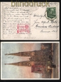 sterreich Wiener Knstlerkarte 1915 mit Zensur Serie 431/3  (31963)