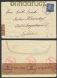 Schweden Auslands-Zensur-Brief Perstorp 5.4.1940 (44951)