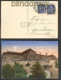 dt. Reich Mi # 168 MeF Auslands-AK Leipzig 11.4.1922 (23721)