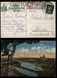 Deutsches Reich Winkwitz Meissen Land auf farb-AK Landpoststempel 1929 (27935)