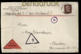 dt. Reich Mi # 420 EF auf Nachnahme-Brief Mnchen 1931 (32213)