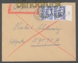 dt. Reich Feldpost 2. WK Luftpost-Feldpostbrief FP # 59070 Organisation Todt 1945 (43099)