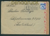 Schweiz Zensurbrief an dt. Feldpostnummer 1942 (27044)