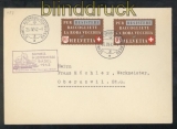 Schweiz # 407 (2) MeF Schweiz. Automobil-Postbureau 1942 (44310)