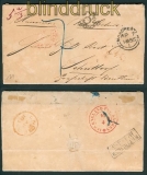 Manchester Auslandsbrief 1855 nach Schttorf  (25904)
