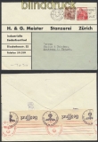 Schweiz Auslands-Zensur-Brief Zrich 1941 Deutsche Zensur (44977)