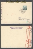 Slowakei Mi # 43 A  EF Auslands-Zensur-Brief Bratislava 27.3.1941 (43062)