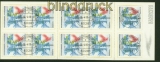 Bund Markenheftchen Mi # 40 gestempelt EXPO 2000 Hannover sekbstklebend (34170)