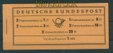 Bund Markenheftchen Mi #   4 Y II postfrisch Heuss (25103)