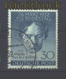 Berlin Mi #  87 Beethoven gestempelt Rundstempel Berlin  (17197)