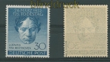 Berlin Mi #  87 Beethoven postfrisch geprft Schlegel BPP (26745)