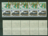 Berlin Mi # 834/35 R Sehenswrdigkeiten 5er-Streifen postfrisch (34215)