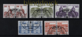 Berlin Mi # 673/77 gestempelt waagerechte Paare (32876)