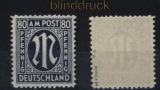 Bi-Zone AM-Post Mi #  34 a A postfrisch geprft Schlegel BPP (33921)