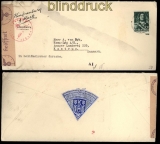 Niederlande Auslands-Zensur-Brief Noordwijk 23.6.1945 (33408)