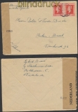 Niederlande Auslands-Zensur-Brief Leiden 25.9.1945 Niederlndische Zensur (44929)