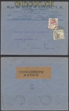 Spanien Auslands-Zensur-Brief Madrid 1943 spanische Zensur nach Lissabon (45005)