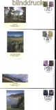 Grobritannien Regionalmarken 2012 auf Ersttagsbrief FDC (31581)