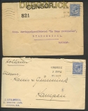 Großbritannien 5 Auslands-Zensurbrief 1915 nach Holland (21301)