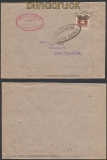 Spanien Zensur-Brief Zaragoza 1938 spanische Zensur (44985)