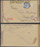 Spanien Auslands-Zensur-Brief Madrid 1943 Doppel-Zensur (44989)