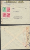 Bulgarien Auslands-Zensur-Brief Sofia 1941 deutsche Zensur (44875)