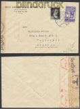 Trkei Auslands-Zensur Brief Istanbul deutsche Zensur 1941 (45044)