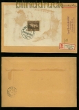 dt. Reich Mi # Block 4 auf R-Brief SSt. Mnchen-Riem 1936 (41864)