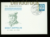 Bund Privat-Postkarte PP 29/7 SSt. Zeppelin 1963 (35073)