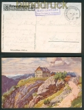 Posthilfsstelle Rotwandhaus Taxe Neuhaus bei Schliersee 1914 (25521)