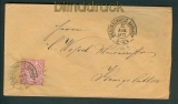 NDP Mi # 16 EF nachverw. AD-Stempel Braunschweig-Bahnhof (25337)